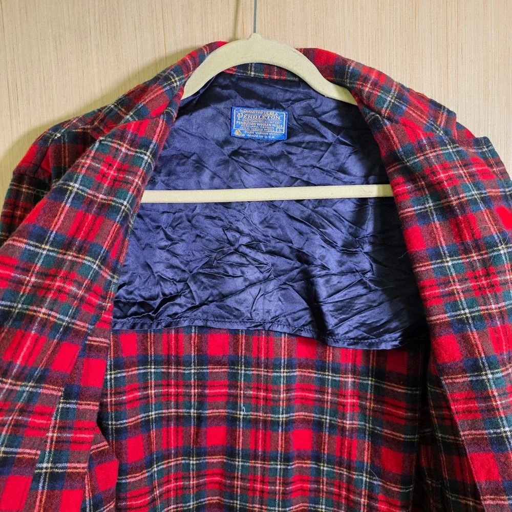 Pendleton wool plaid
